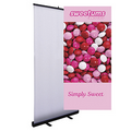 36" Economy Retractor Opaque Fabric Replacement Graphic